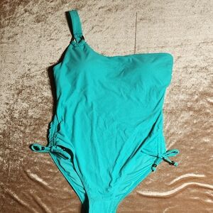 Womens One Piece One Strap Swimsuit